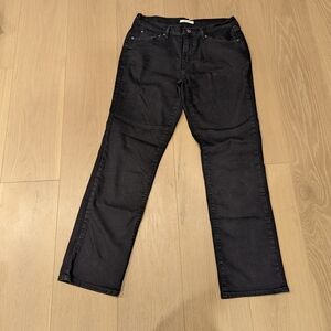 Black 505 straight Jeans